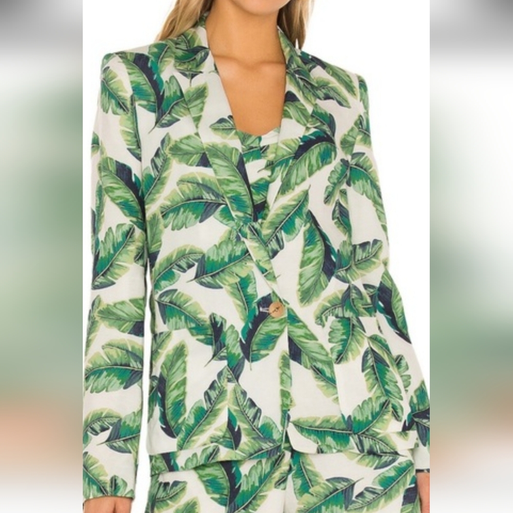 Amanda Uprichard Wallace Blazer & Tank Top In Beverly